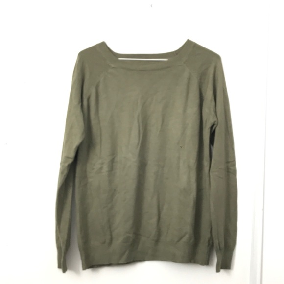Khaki Green Long Sleeve Sweatshirt - Picture 2 of 11